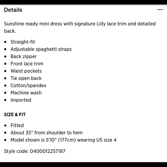 Lilly Pulitzer Shelli Floral Dress (Pink & Green) - Picture 4 of 4